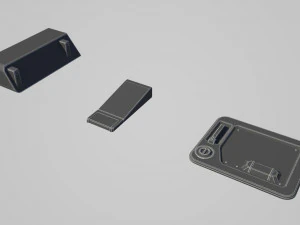 hard surface kitbash pack - 60 objects 3D Model