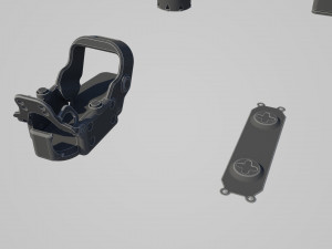 hard surface kitbash pack - 60 objects Modèle 3D