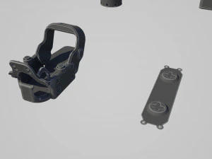 hard surface kitbash pack - 60 objects 3D Model