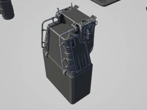 hard surface kitbash pack - 60 objects 3D Model