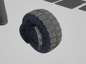 hard surface kitbash pack - 60 objects Modèle 3D