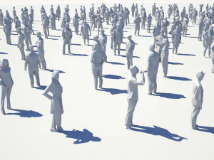 low poly people pack - 296 pieces 3D Model