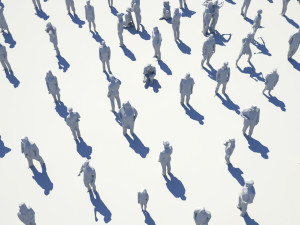 low poly people pack - 296 pieces 3D Модель