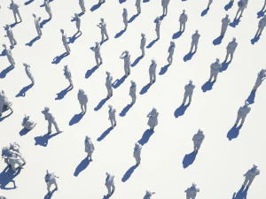 low poly people pack - 296 pieces 3D Model