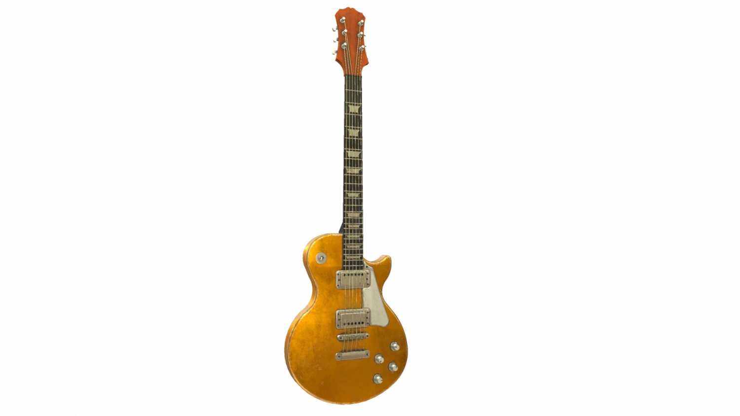 electric guitar pbr 3D Model .c4d .max .obj .3ds .fbx .stl .blend