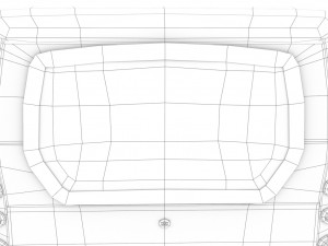 cartoon bus 3D 模型