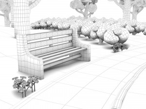 toon playground 3D Модель