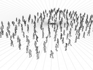 200 colorful low poly people collection Model 3D