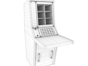 nasa control tables pbr 3D Model