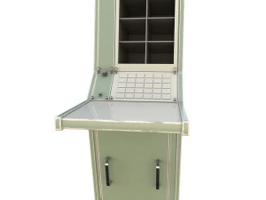 nasa control tables pbr 3D Model