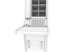 nasa control tables pbr 3D Model