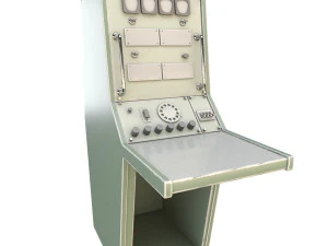 nasa control tables pbr 3D Model