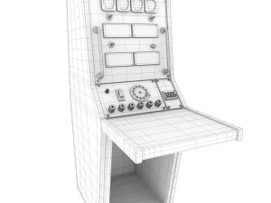 nasa control tables pbr 3D Model