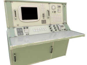 nasa control tables pbr 3D Model