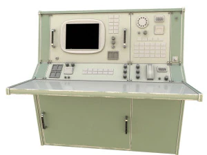 nasa control tables pbr 3D Model