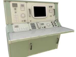 nasa control tables pbr 3D Model