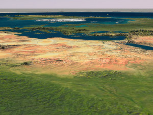 flat earth 8k 3D-Modell