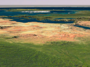 flat earth 8k 3D Model
