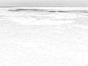 flat earth 8k 3D Model