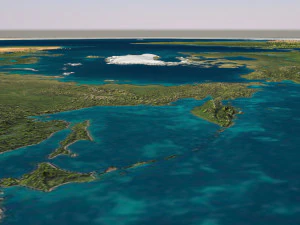 flat earth 8k 3D Model