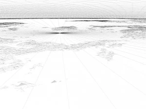 flat earth 8k 3D Model