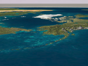flat earth 8k 3D-Modell