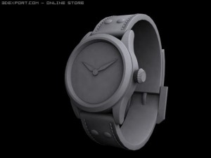 flieger watch 3D-Modell