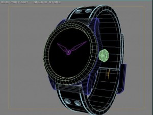 flieger watch 3D-Modell