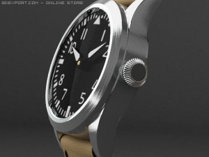 flieger watch 3D-Modell