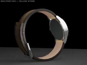 flieger watch 3D-Modell