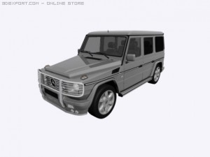 mercedesbenz gclass Model 3D