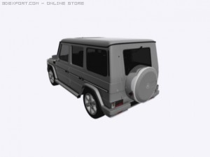 mercedesbenz gclass 3D 모델
