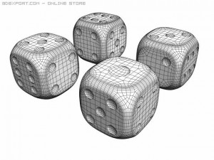 dice Model 3D