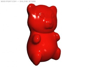 gummy bear 3D-Modell
