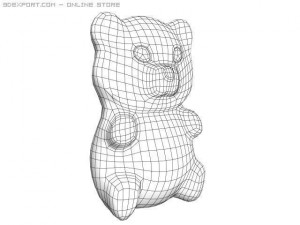 gummy bear 3D Model