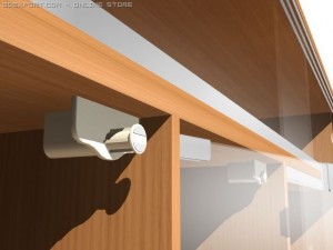 90s display cabinet Modelo 3D