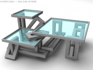 coffee table 3D मॉडल