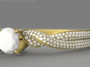 pierścień Model 3D