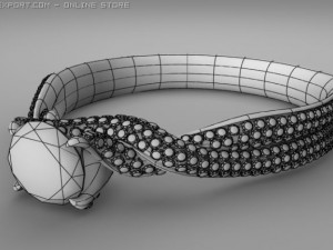 ring Modèle 3D