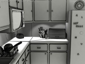 kitchen 3Dモデル