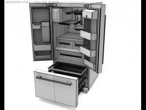 fridge 3Dモデル