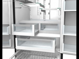 fridge 3Dモデル