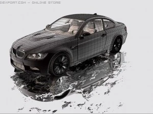 bmw m3 e92 3D Model