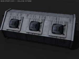 ゴミ箱 3Dモデル