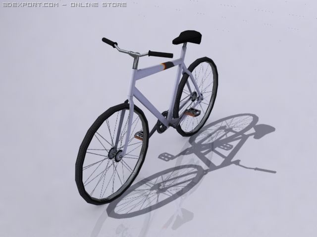 bike Modèle 3D .c4d .max .obj .3ds .fbx .stl .blend 