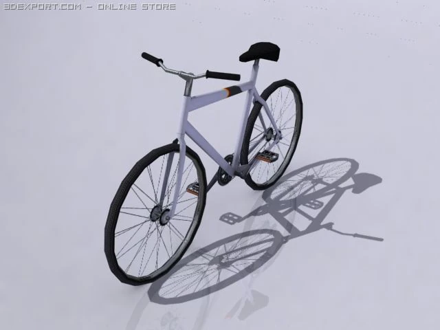 bike 3D Model .c4d .max .obj .3ds .fbx .stl .blend 