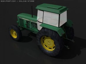 traktor Model 3D