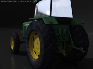 tractor Modelo 3D
