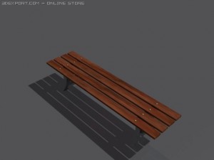 benchd 3D-Modell