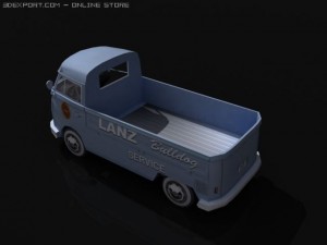 vw bulli 3Dモデル